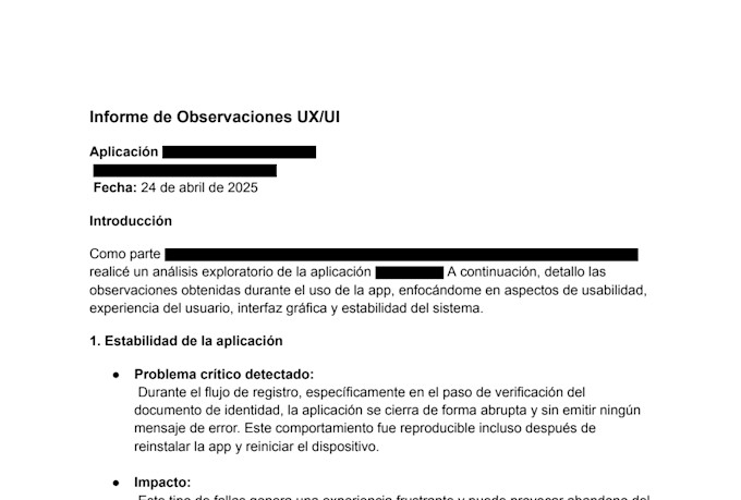 audit your app or website UX and UI