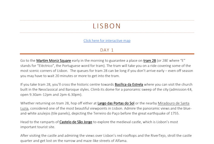 be your travel planner and design a detailed trip itinerary