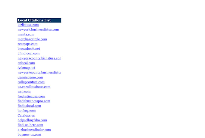 do australia local citations for local business seo drip feed