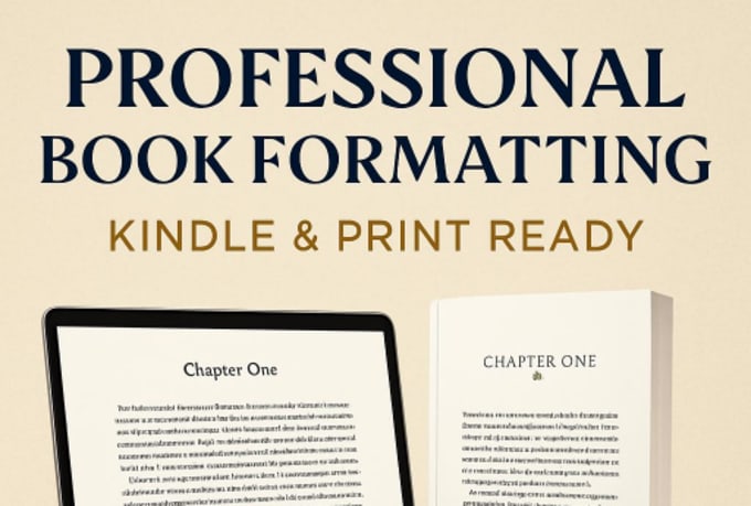 flawless manuscript formatting for print and ebooks