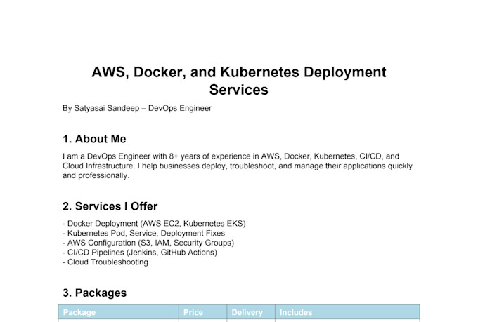 deploy microservices and troubleshoot docker, kubernetes, and AWS ec2 quickly