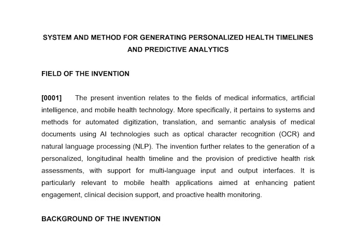 draft and file provisional patent application for your invention