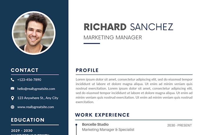 design resume, ats CV maker