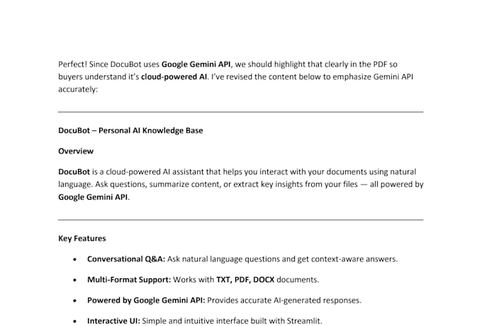 build an ai chatbot or automation tool in python