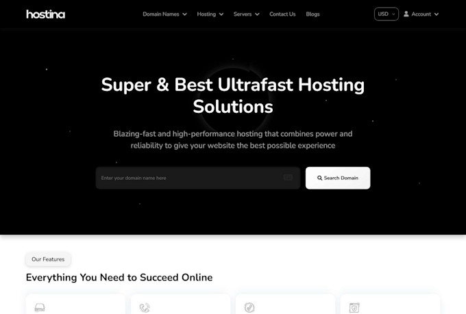 design professional responsive whmcs template good for SEO