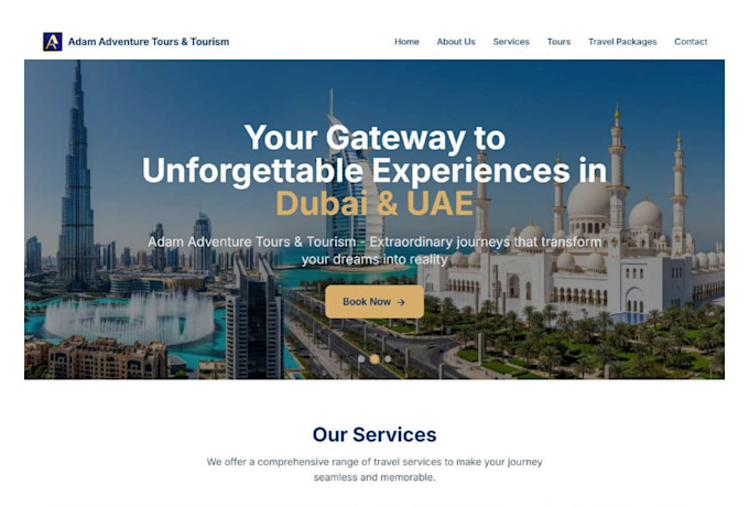 create modern frontend websites
