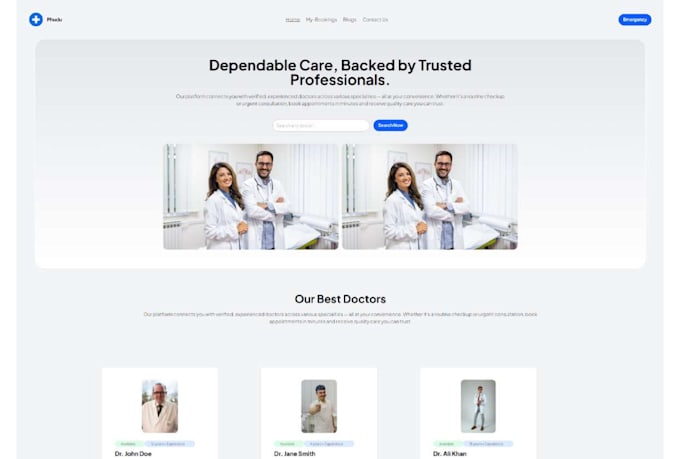 convert your figma, xd, or PSD design into responsive website