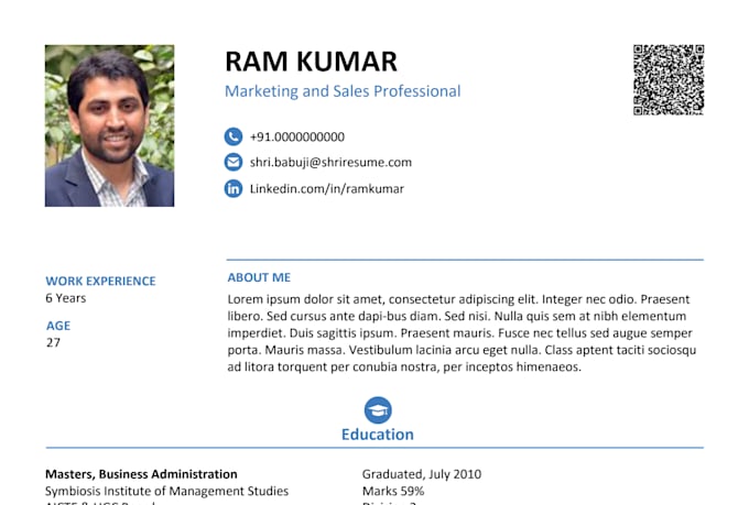write a professional, ats optimized resume and cover letter
