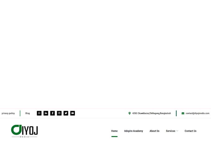 setup SEO optimized facebook page, you tube and website