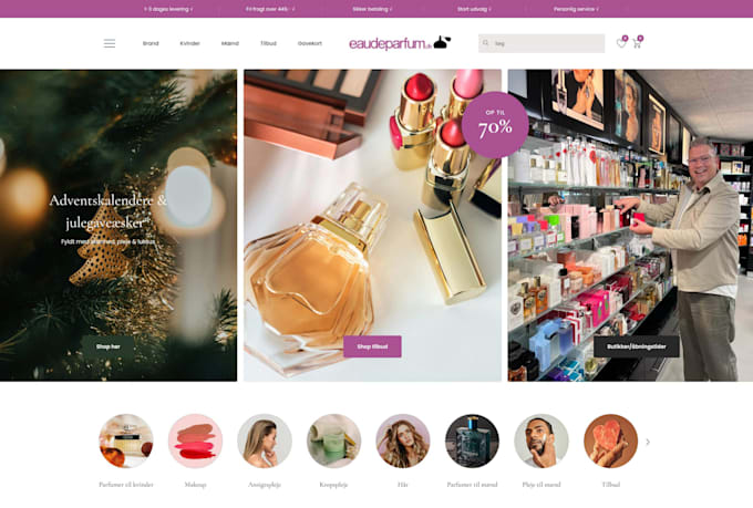 do bigcommerce, dandomain, wordpress to shopify migration and redesign store