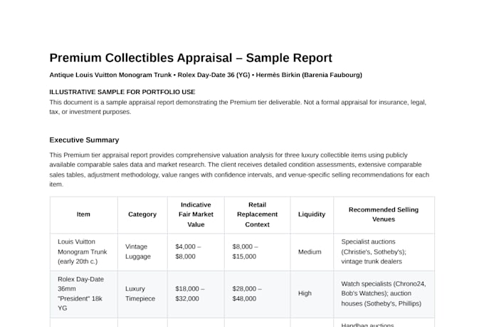 appraise your collectibles and valuables