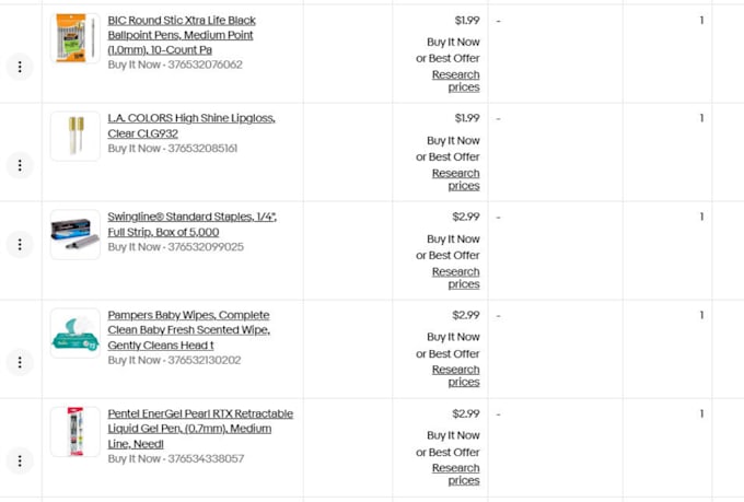 do ebay listing ,ebay product listing for you