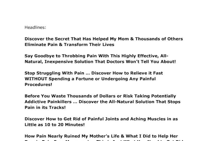 write sales copy that boosts leads and profits