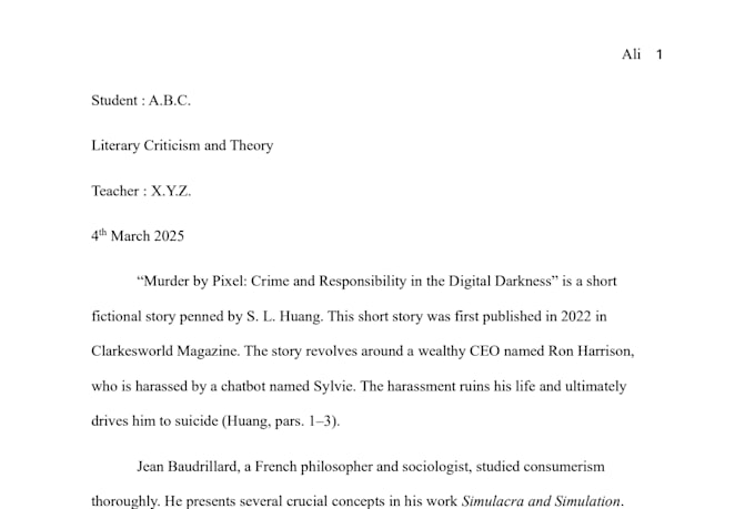 write critical literary analysis, essays and research articles