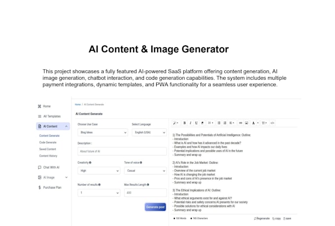 develop custom ai systems and intelligent automation for you