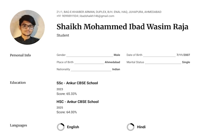 create a modern website using HTML and CSS
