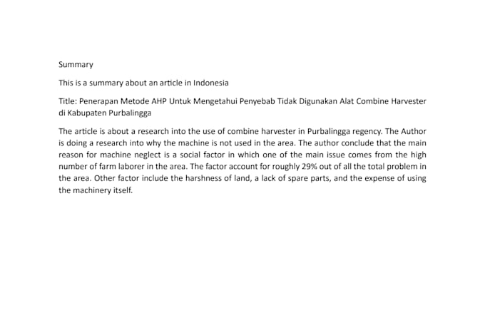 translate your article from and into indonesian