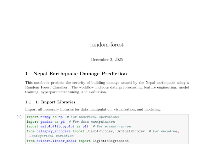 build machine learning and deep learning ai models for prediction and automation