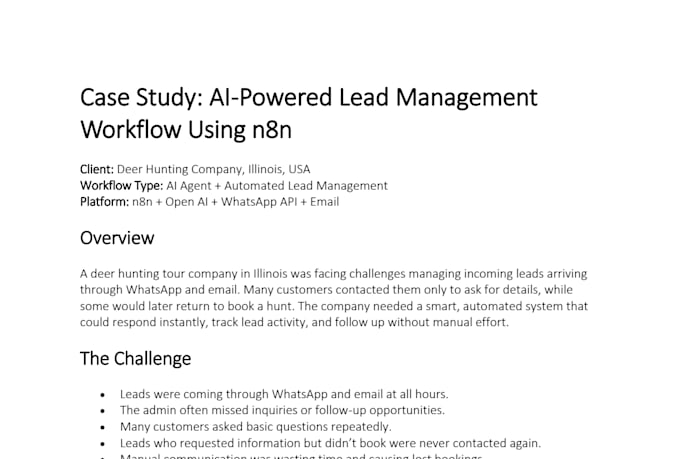 develop ai agent using n8n