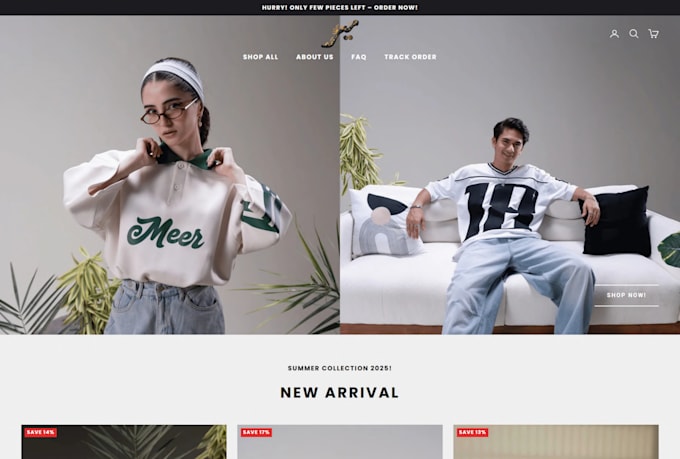 design a highly converting shopify store