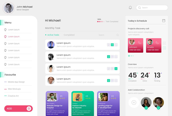 Create figma app design, website ui ux, and dashboard ui ux design by ...