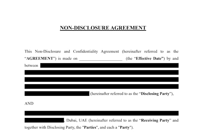 draft a distributor agreement nda or non compete to protect your business