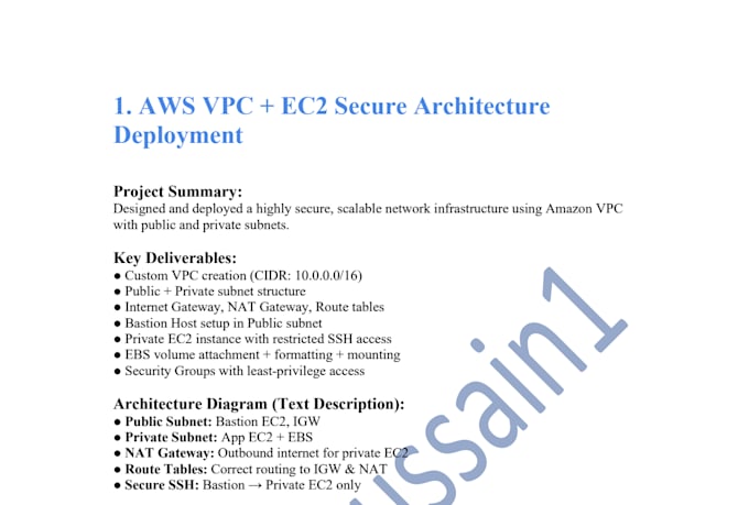 deploy secure AWS style cloud infrastructure