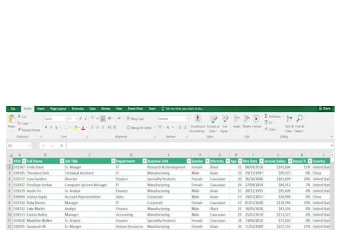 do data entry, database management and virtual assistant tasks