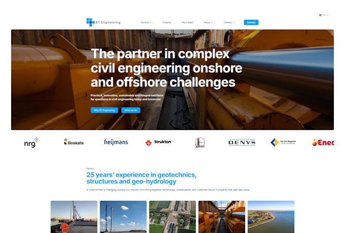 develop a modern next js website with payload cms