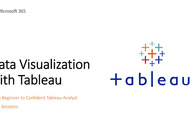 teach you tableau for data visualization and dashboarding