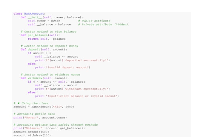 develop custom python projects