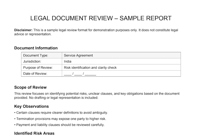 draft contracts and ndas with free review and quick delivery