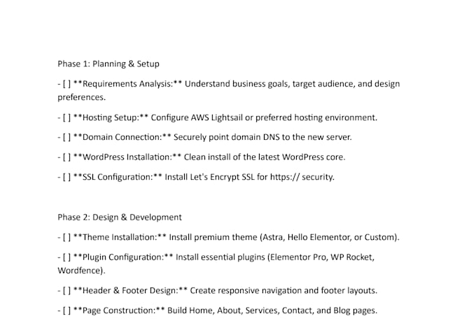 develop professional wordpress website with custom design in 3 days