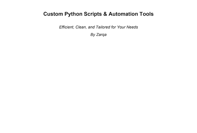 create professional python program projects