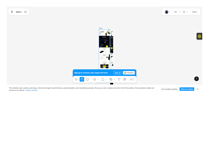 design a high converting webflow landing page for saas