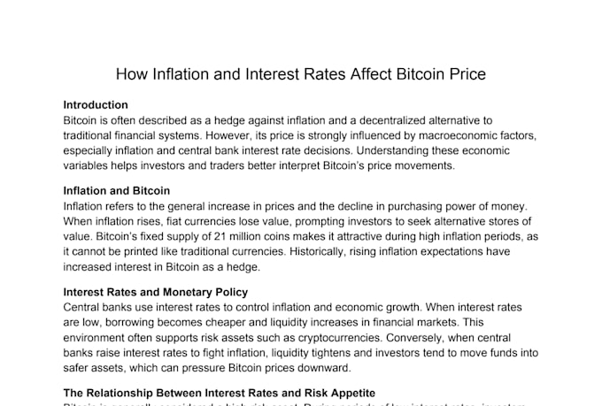 write professional crypto and economic articles
