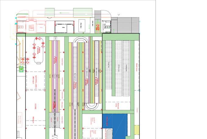 design optimized factory layout planning using autocad