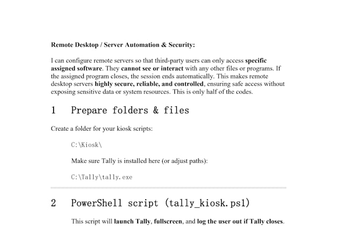 handle IT support, networking, and automation setup
