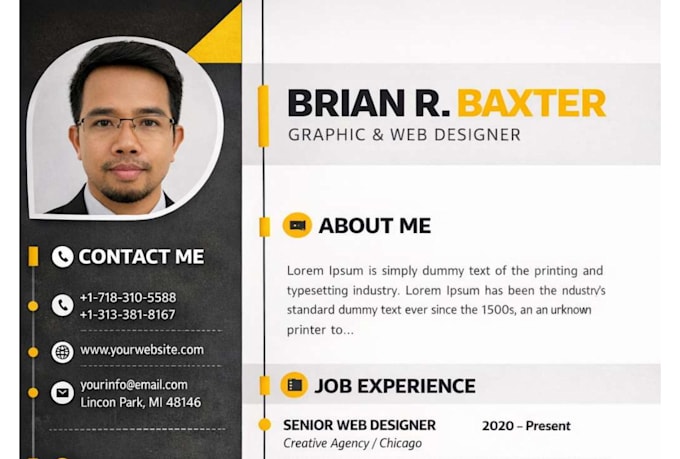 create a professional ats friendly CV or resume