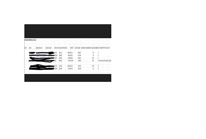 find profitable amazon fba online arbitrage leads