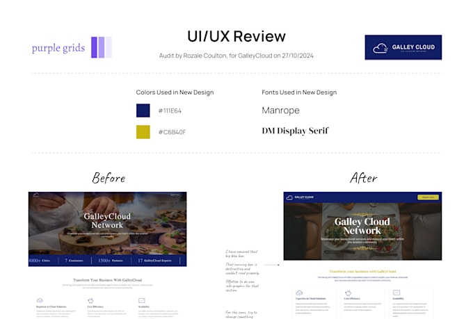 audit your app or website UI UX