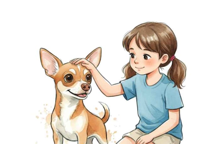 illustrate story book and childrens book illustrations
