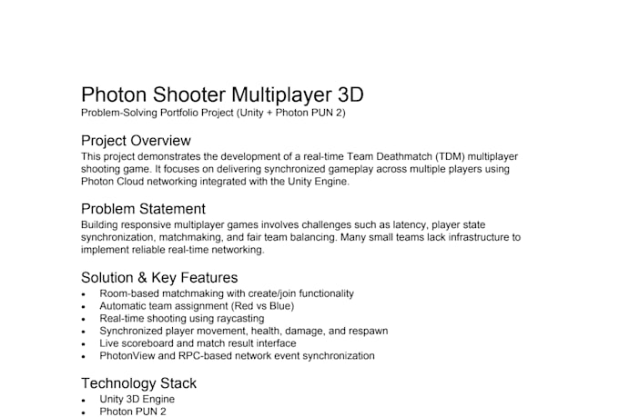 develop multiplayer unity game using photon or playfab