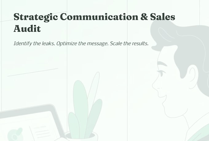 audit your communication and sales strategy