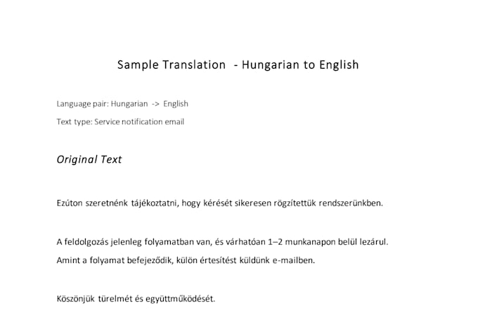 translate english, hungarian and german texts no ai