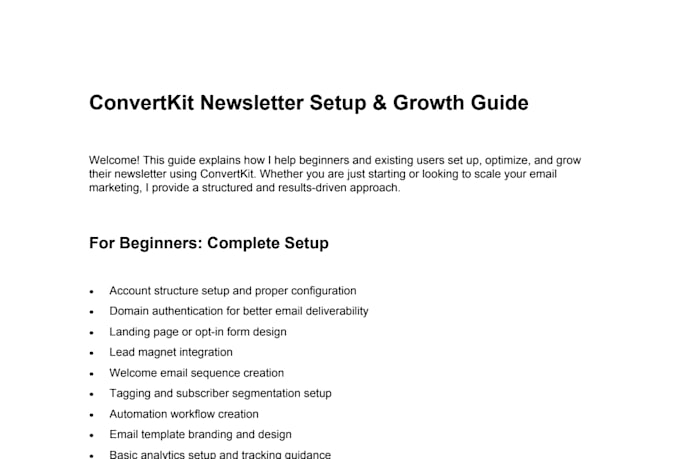 setup convertkit newsletter, convertkit email sequence, convertkit automation