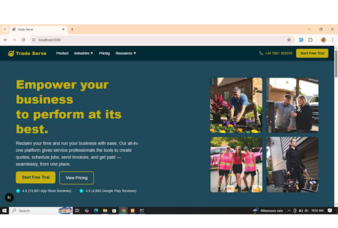 build modern web apps and websites with react and next js