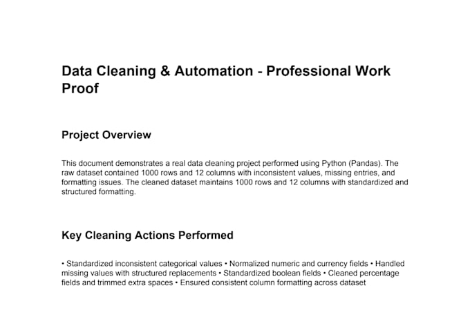 automate excel and  CSV data cleaning with python