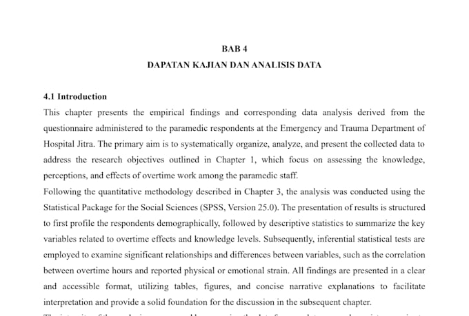 analyze survey data and interpret the results