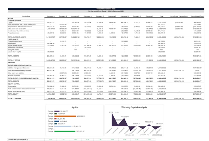 prepare financial statements, profit and loss, balance sheet, financial reports